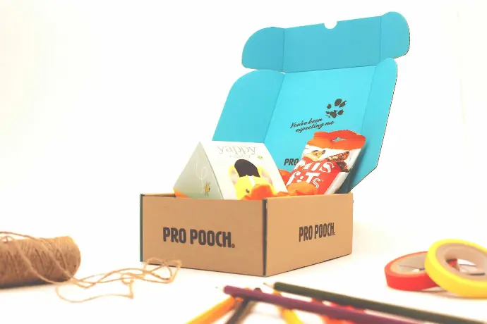 Inside Printed Postal Box