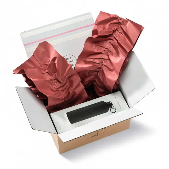 Coloured Paper Packaging for Postal Boxes